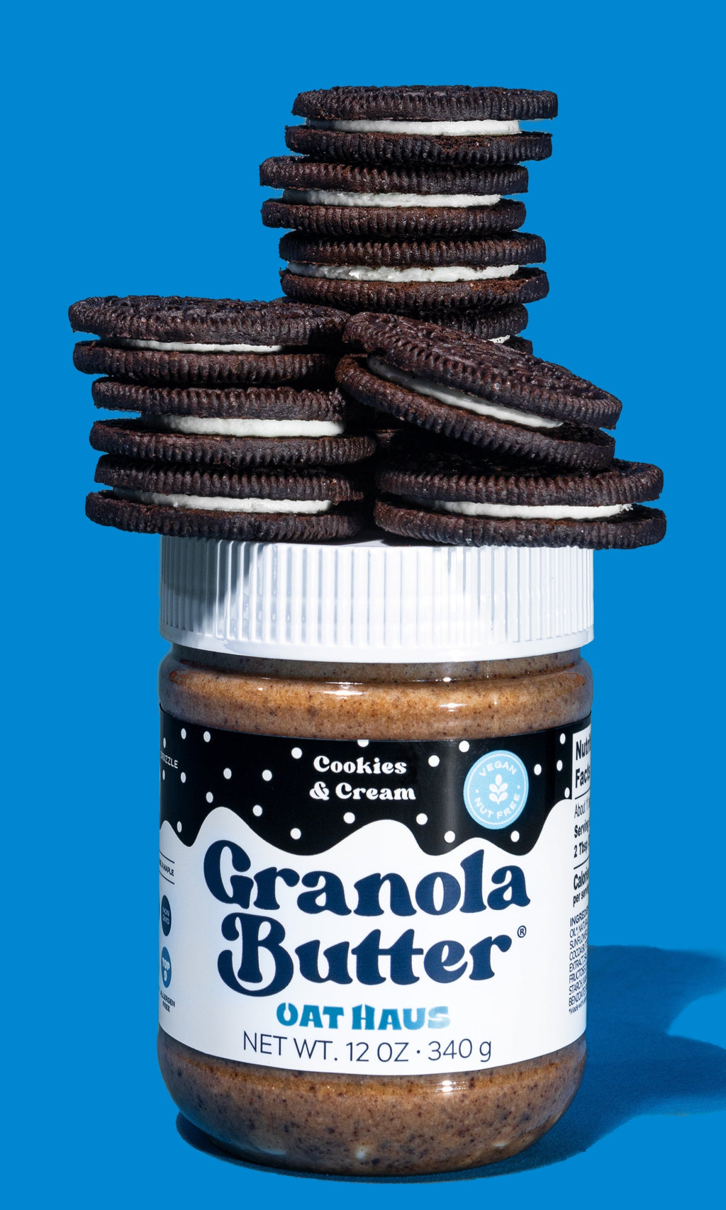 Cookies & Cream Granola Butter