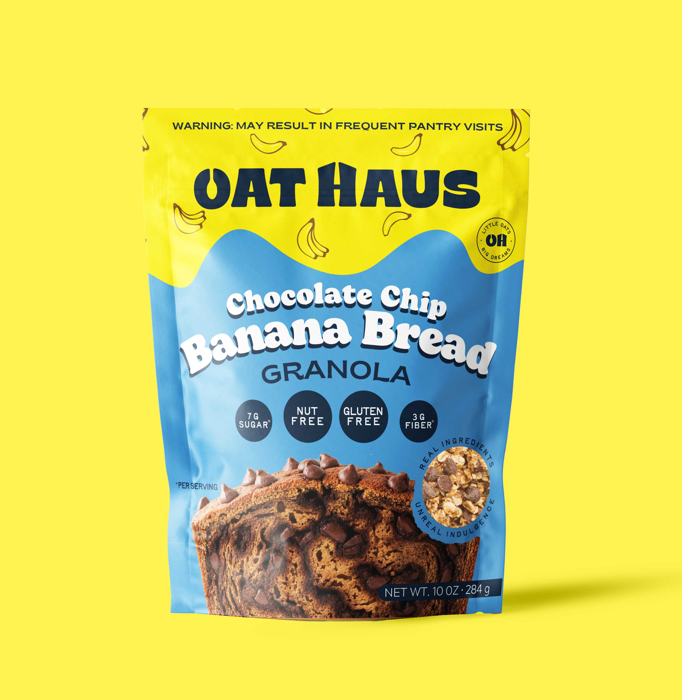 Chocolate Chip Banana Bread Granola